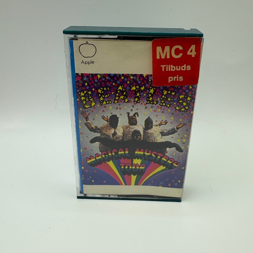 The Beatles Magical Mystery Tour Cassette Tape Italy Import Apple 3C 244-04449